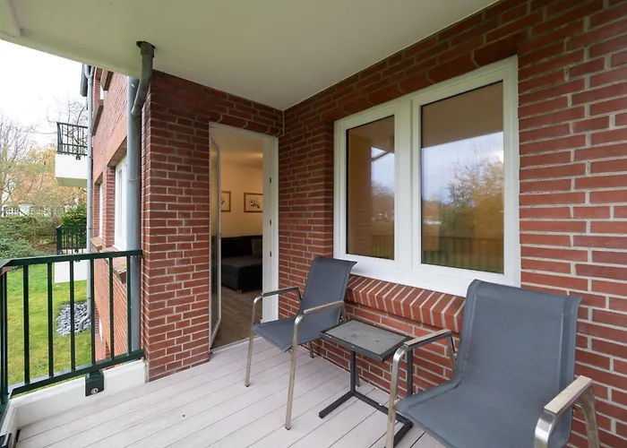 Апартаменты Appartementhaus Westerloog 04-balkon *